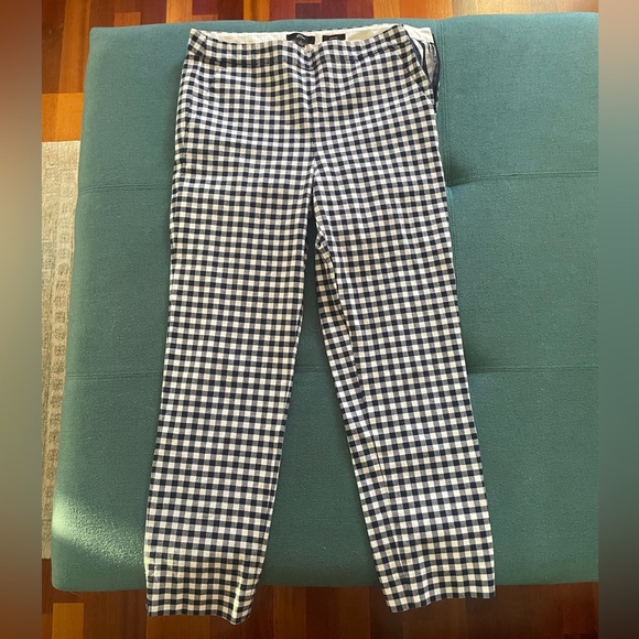 J CREW blue and white CHINO PANTS - Picture 2 of 5